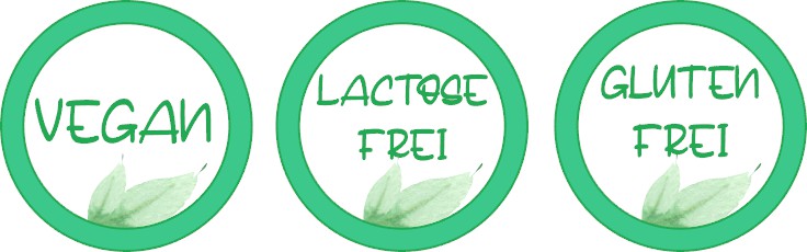 Vegan - Lactose frei - gluten frei